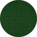 Machine Washable Abstract Green Contemporary Area Rugs, wshcon214grn