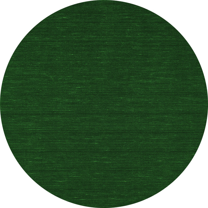 Square Abstract Green Contemporary Rug, con214grn