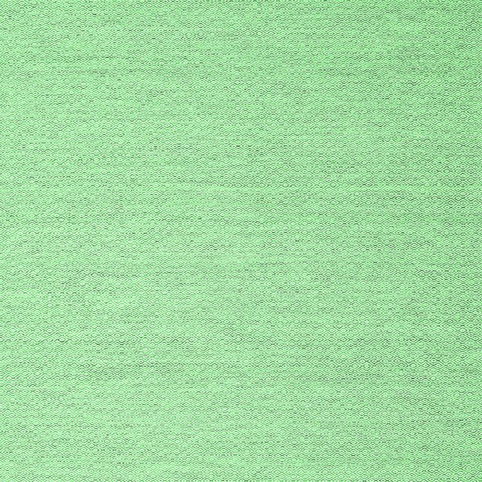 Square Abstract Emerald Green Contemporary Rug, con2150emgrn