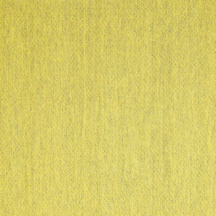 Square Machine Washable Abstract Yellow Contemporary Rug, wshcon2150yw