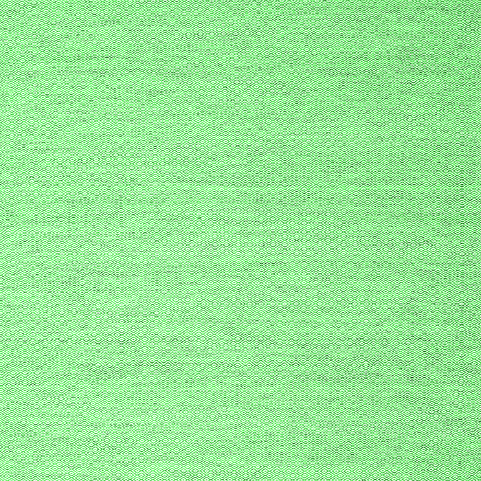 Round Machine Washable Abstract Green Contemporary Area Rugs, wshcon2150grn