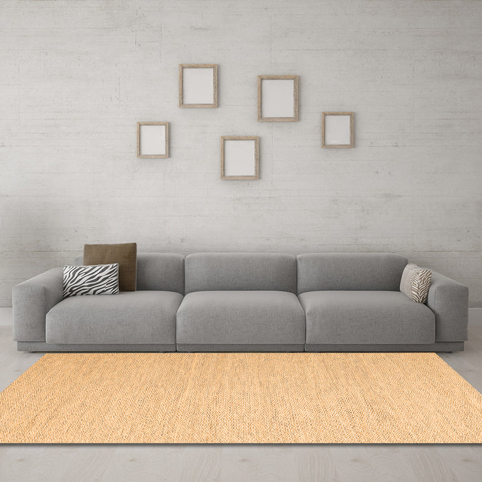 Machine Washable Abstract Orange Contemporary Area Rugs in a Living Room, wshcon2150org