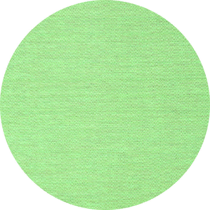 Square Solid Green Modern Rug, con2151grn