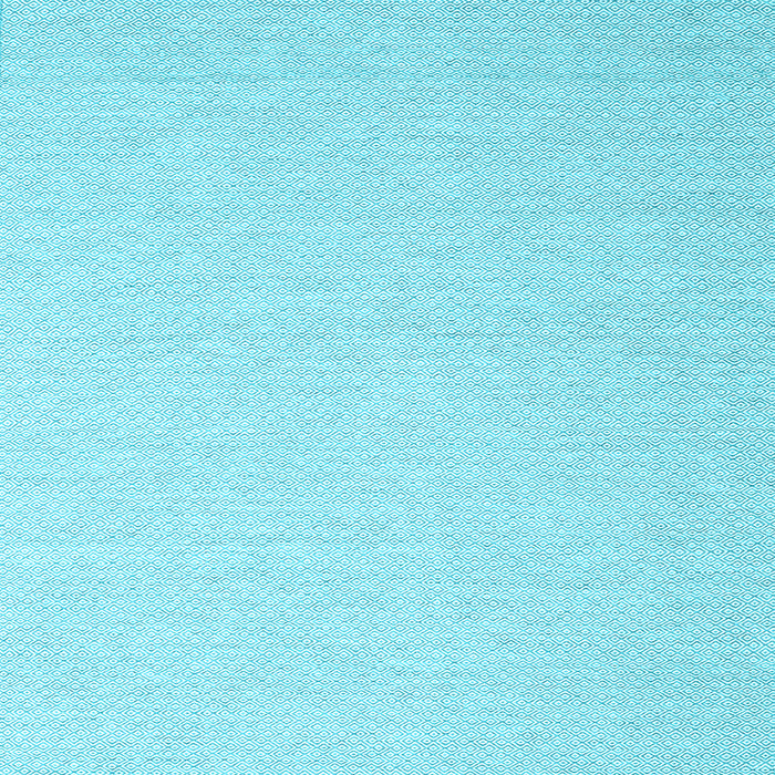 Square Abstract Light Blue Contemporary Rug, con2152lblu