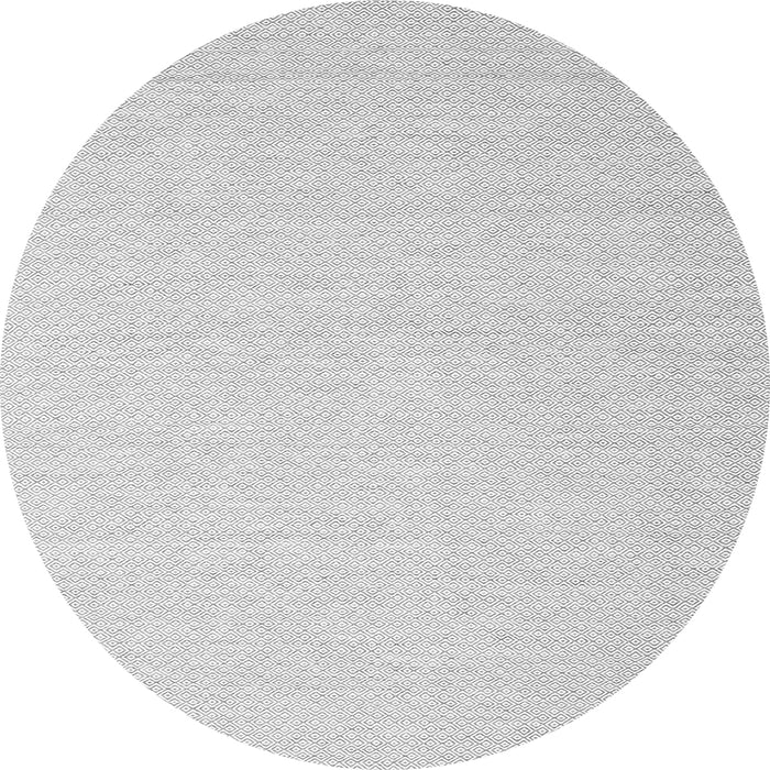 Square Abstract Gray Contemporary Rug, con2152gry
