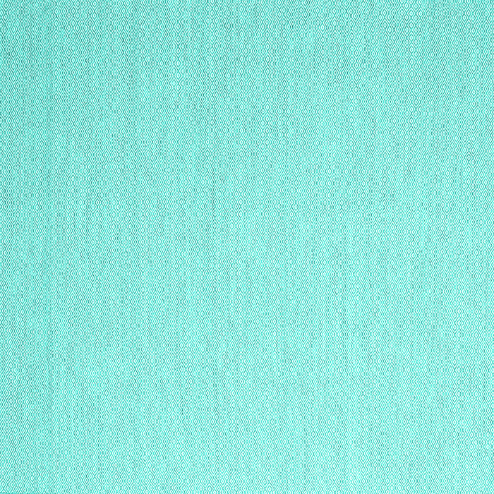 Square Abstract Turquoise Contemporary Rug, con2152turq