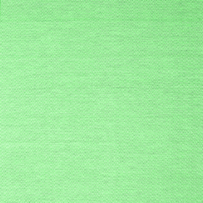 Serging Thickness of Abstract Green Contemporary Rug, con2152grn