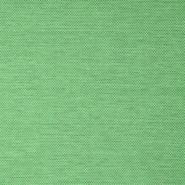 Square Abstract Emerald Green Contemporary Rug, con2153emgrn