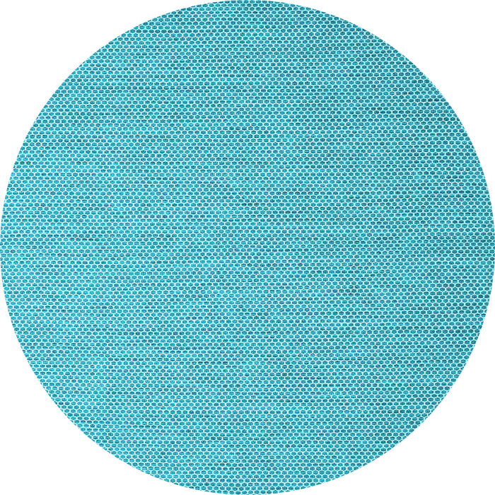 Round Machine Washable Abstract Light Blue Contemporary Rug, wshcon2153lblu