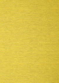 Abstract Yellow Contemporary Rug, con2154yw