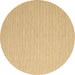 Round Abstract Brown Contemporary Rug, con2154brn