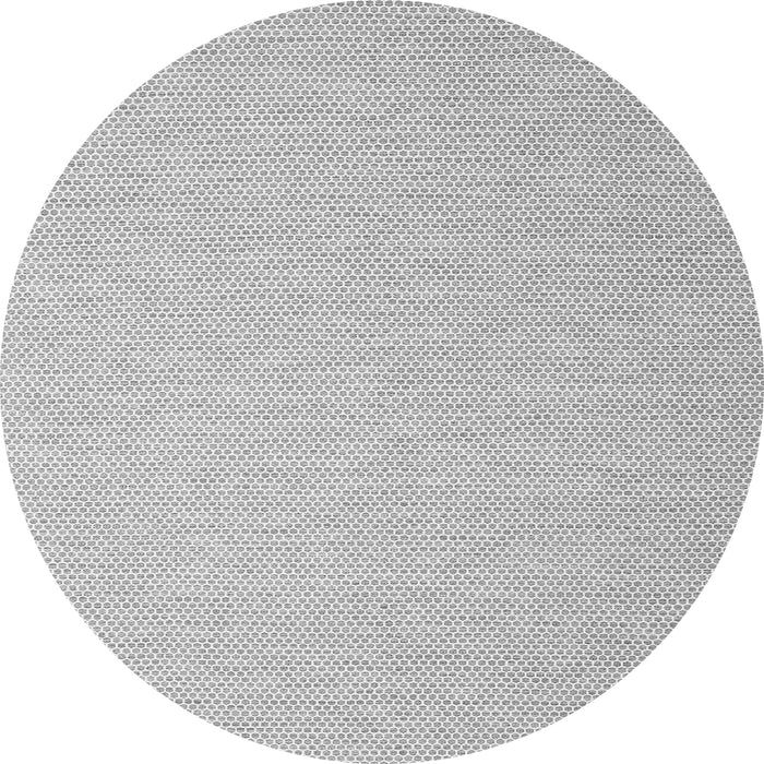 Square Abstract Gray Contemporary Rug, con2154gry