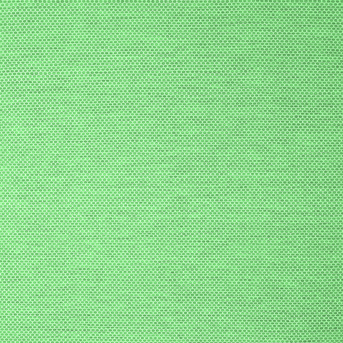 Square Machine Washable Abstract Emerald Green Contemporary Area Rugs, wshcon2154emgrn