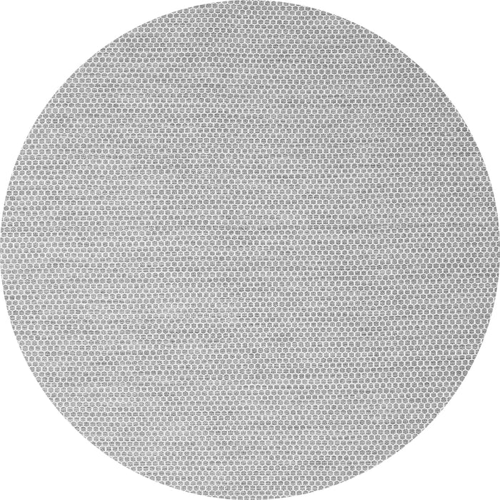 Square Abstract Gray Contemporary Rug, con2155gry