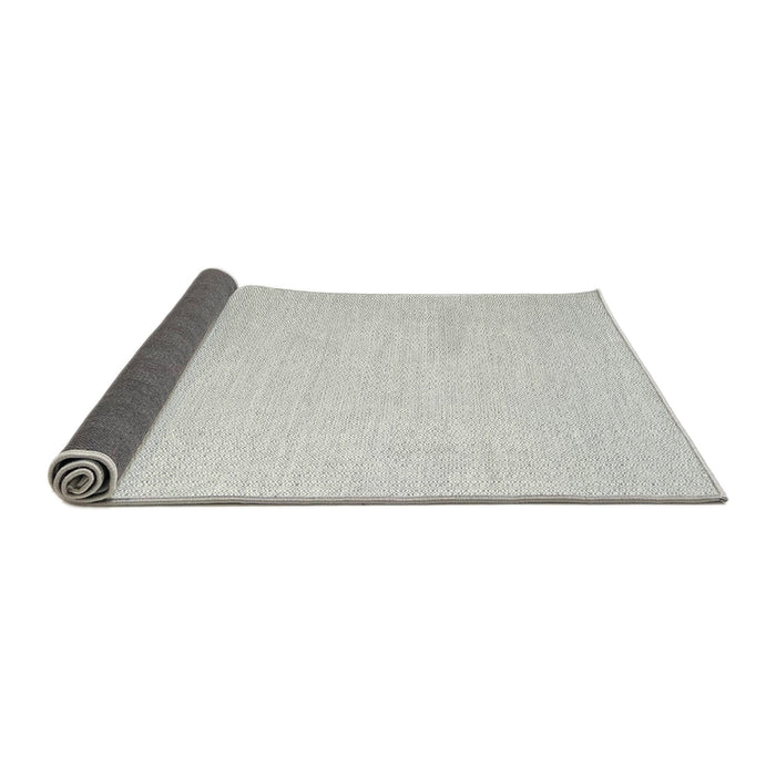 Thickness of Contemporary Dark Gray Modern Rug, con2156