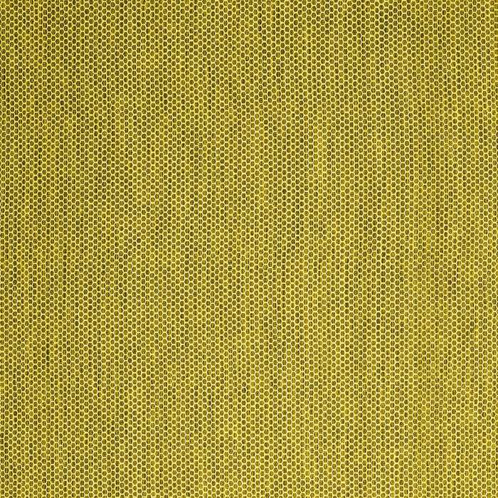 Square Abstract Yellow Contemporary Rug, con2157yw