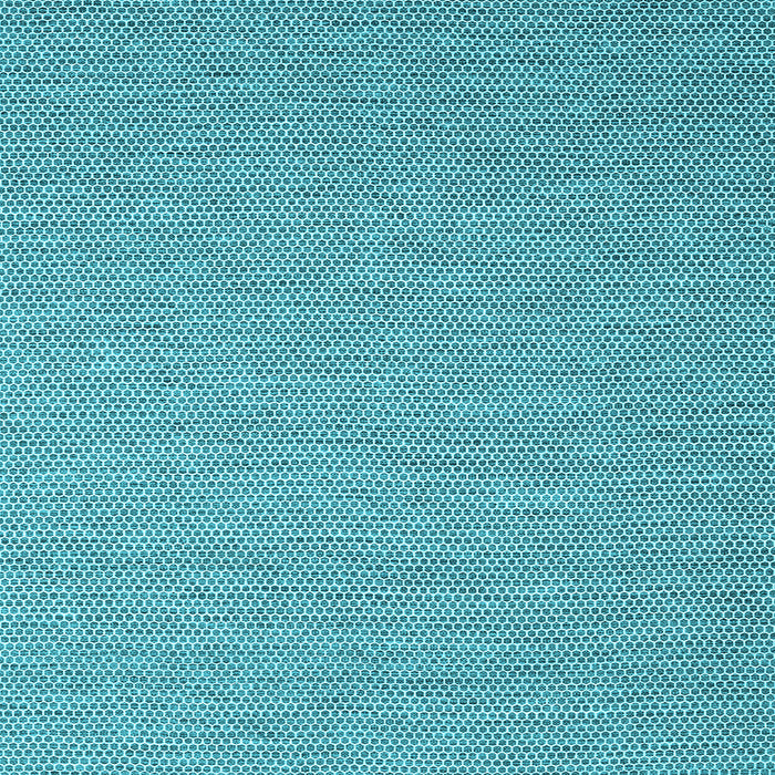 Square Abstract Light Blue Contemporary Rug, con2157lblu