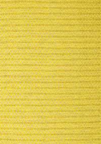 Solid Yellow Modern Rug, con2158yw