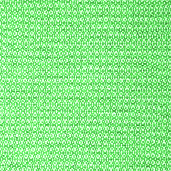 Serging Thickness of Solid Green Modern Rug, con2158grn