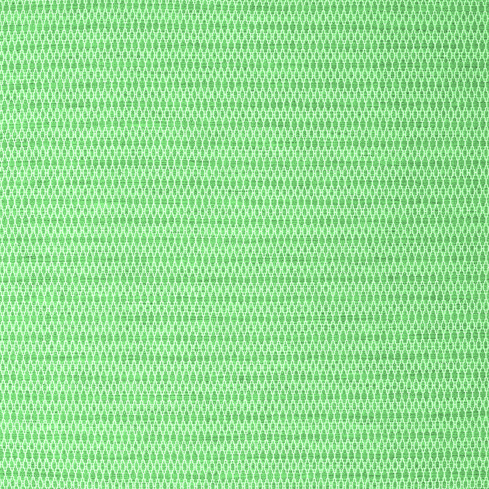 Square Machine Washable Solid Emerald Green Modern Area Rugs, wshcon2158emgrn