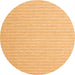 Square Solid Orange Modern Rug, con2158org