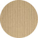 Round Machine Washable Abstract Brown Contemporary Rug, wshcon2159brn