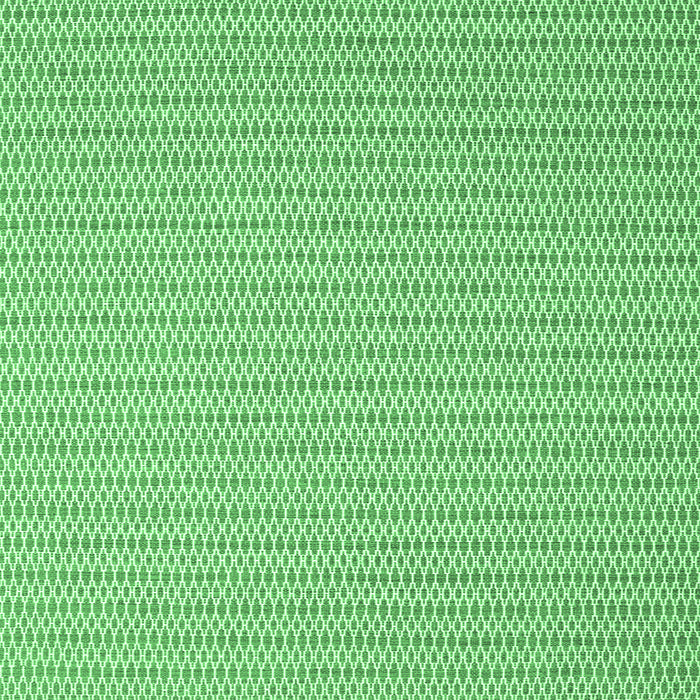 Square Machine Washable Abstract Emerald Green Contemporary Area Rugs, wshcon2159emgrn