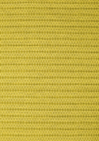 Abstract Yellow Contemporary Rug, con2159yw