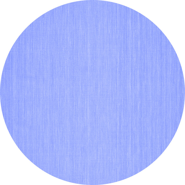 Round Machine Washable Abstract Blue Contemporary Rug, wshcon215blu