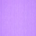 Square Abstract Purple Contemporary Rug, con215pur