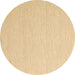 Round Solid Brown Modern Rug, con2160brn