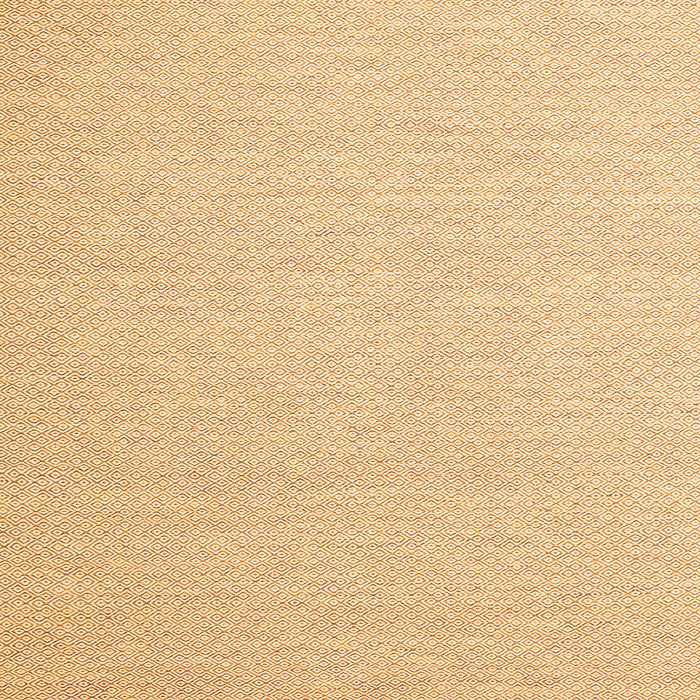 Round Machine Washable Solid Orange Modern Area Rugs, wshcon2160org