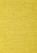 Machine Washable Abstract Yellow Contemporary Rug, wshcon2161yw