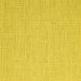 Square Machine Washable Abstract Yellow Contemporary Rug, wshcon2161yw