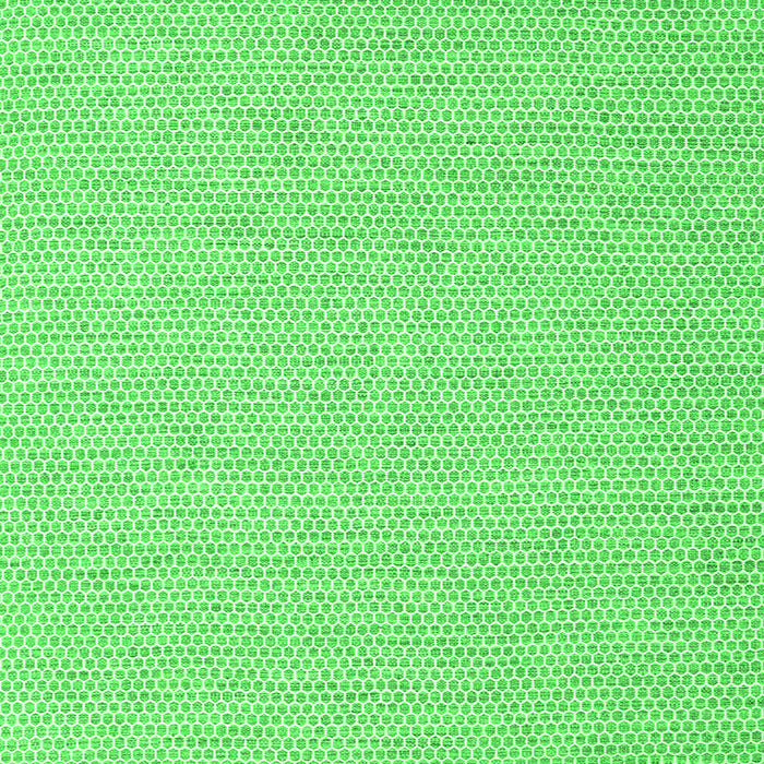 Serging Thickness of Machine Washable Abstract Green Contemporary Area Rugs, wshcon2161grn