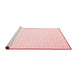 Modern Red Washable Rugs