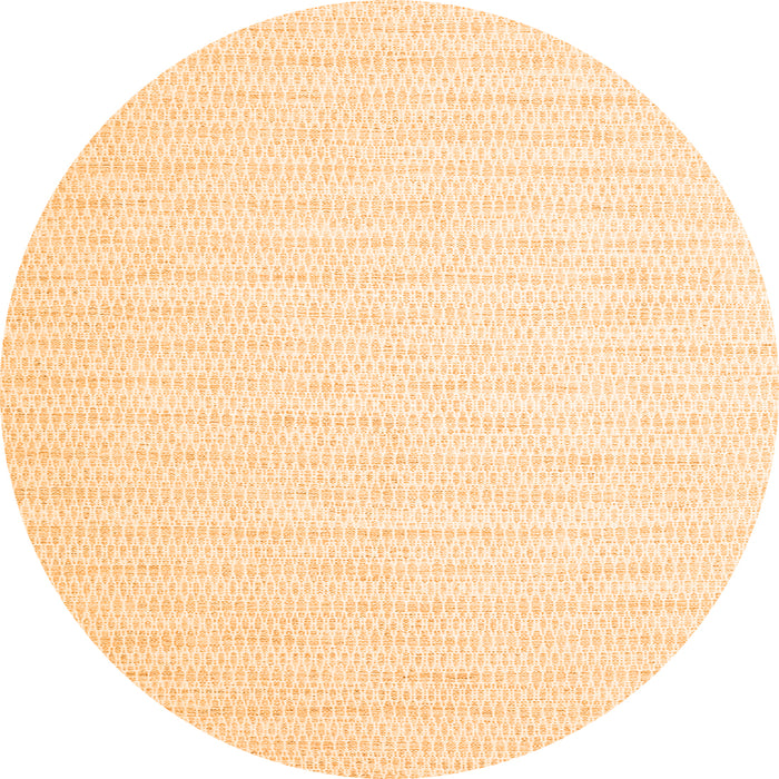 Square Solid Orange Modern Rug, con2162org
