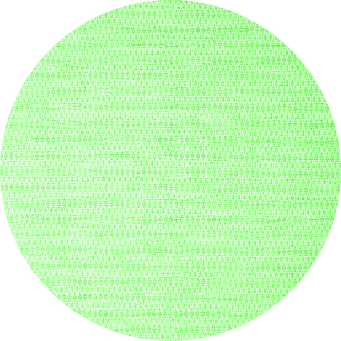 Square Solid Green Modern Rug, con2162grn