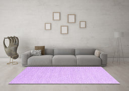 Machine Washable Abstract Purple Contemporary Area Rugs in a Living Room, wshcon2163pur