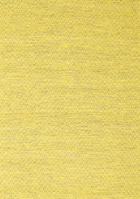 Abstract Yellow Contemporary Rug, con2163yw