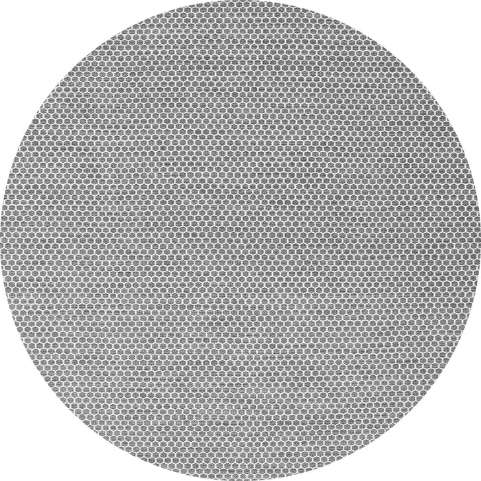 Square Abstract Gray Contemporary Rug, con2164gry