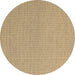 Round Machine Washable Abstract Brown Contemporary Rug, wshcon2164brn