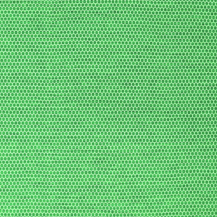Serging Thickness of Machine Washable Abstract Green Contemporary Area Rugs, wshcon2164grn