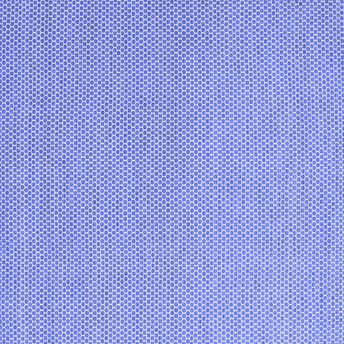 Square Abstract Blue Contemporary Rug, con2164blu