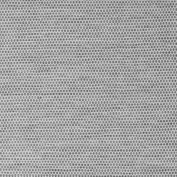 Serging Thickness of Machine Washable Abstract Gray Contemporary Rug, wshcon2165gry