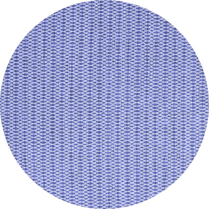 Round Machine Washable Abstract Blue Contemporary Rug, wshcon2166blu