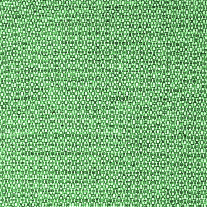 Square Machine Washable Abstract Emerald Green Contemporary Area Rugs, wshcon2166emgrn