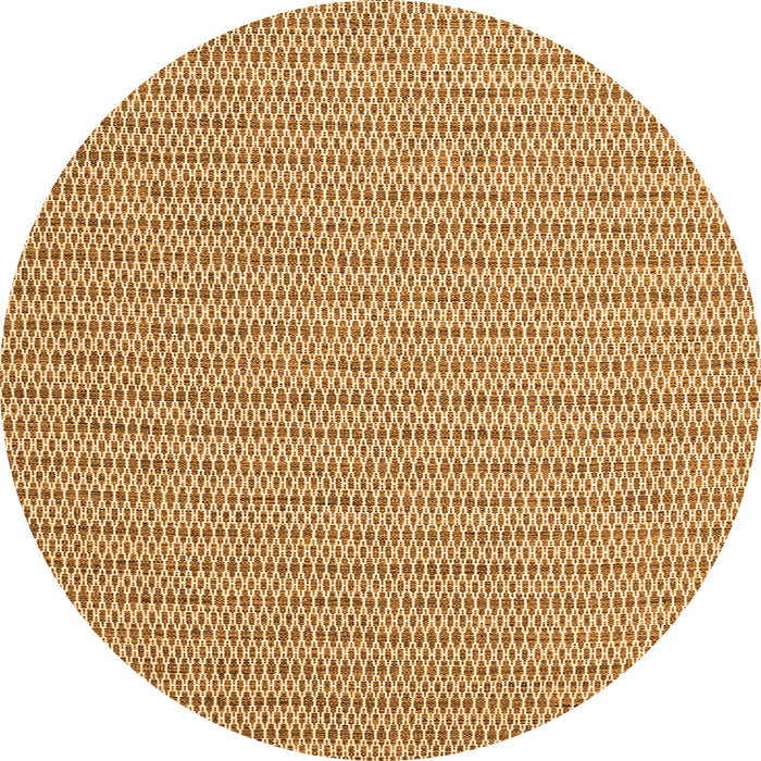 Square Abstract Orange Contemporary Rug, con2166org