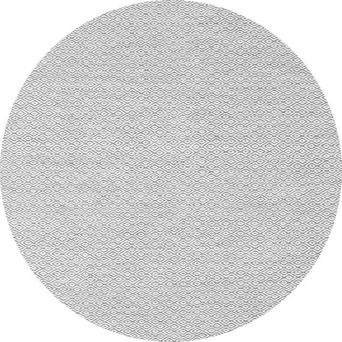 Square Solid Gray Modern Rug, con2167gry