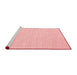 Modern Red Washable Rugs